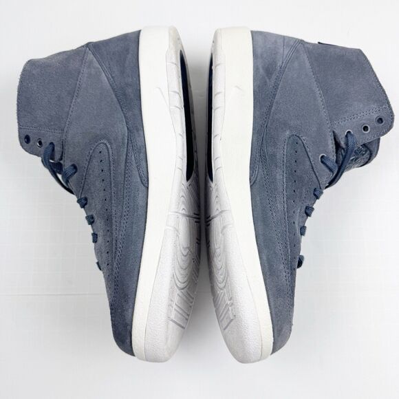 New Air Jordan 2 Retro Deconstructed Thunder Blue Mens Size 8 EUC 897521-402 - Picture 9 of 14